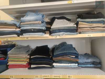 ...dalle scarpe alla biancheria intima, dai pigiami ai jeans...